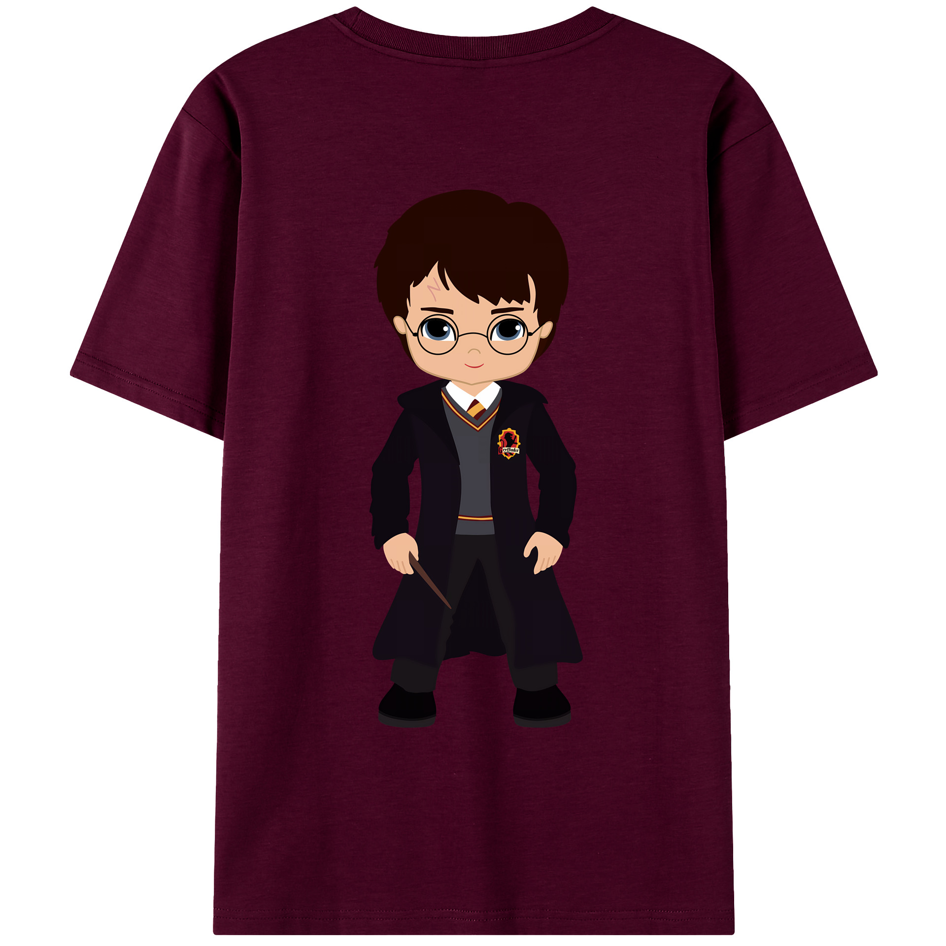 （画像用） Harry Potter ハリー・ポッターシリーズ レディース半袖Tシャツ(バックプリント)